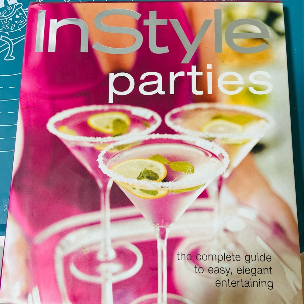Parties Hardcover Book - Pink